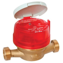 Compteur d'eau divisionnaire à jet unique avec totalisateur narval