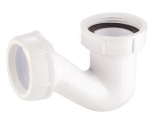 SIPHON DE BIDET PLASTIQUE FORME P - NICOLL