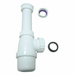 SIPHON DE LAVABO GRAND CULOT REGLABLE EN HAUTEUR