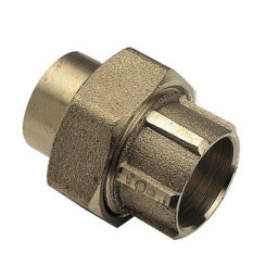 RACCORD UNION LAITON A PORTEE SPHERO-CONIQUE A SOUDER D12 - 340 GCU