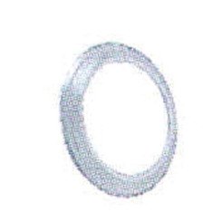 ROSACE POUR GAINE ALUMINIUM SPECIAL GAZ D125mm