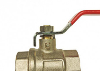 Vanne à sphère double femelle 40/49 à manette plate