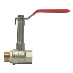 VANNE A SPHERE A REHAUSSE MALE FEMELLE 15/21 V490 - MANETTE PLATE - PRONORM