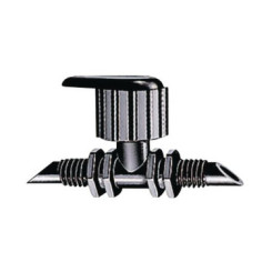 LOT DE 5 ROBINETS POUR TUYAU 4/6 MM