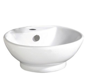 Vasque à poser ronde ø43,5x16,5 cm