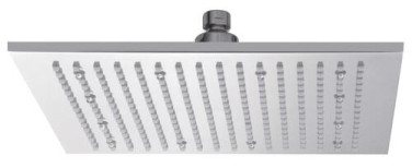 Pomme de tête carrée extra-plate avec led 300x300mm