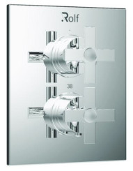 Thermostatique de douche avec set déco à encastrer Star'O  Inside