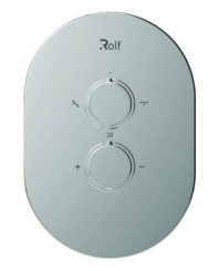 Thermostatique de douche avec set déco à encastrer Ori'O  Inside