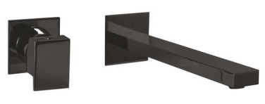 Mitigeur de lavabo à encastrer noir mat Fact'Ory C3 