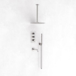 Pack thermostatique bain/douche à encastrer Ori'O 