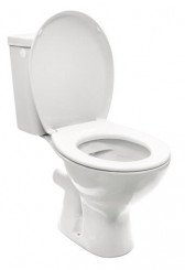 Pack WC sans bride NF charnières plastique - ROLF