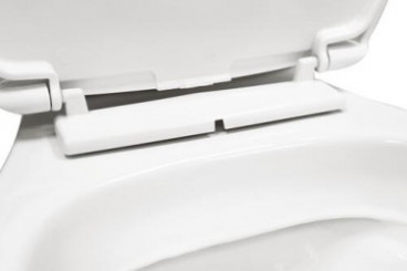 Pack WC sans bride NF charnières plastique - ROLF
