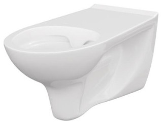 CUVETTE SUSPENDUE RALLONGEE SANS BRIDE SANS ABATTANT