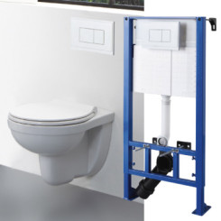 PACK WC SUSPENDU UNIVERSEL 3/6 LITRES