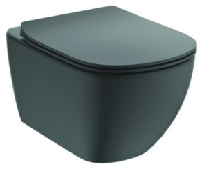 Cuvette suspendue TESI noire mate - PORCHER