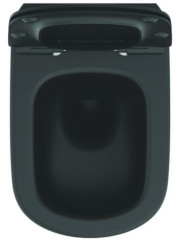 Cuvette suspendue TESI noire mate - PORCHER