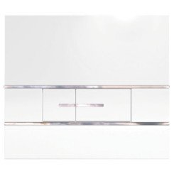 PLAQUE DE COMMANDE 3/6 LITRES BLANCHE AVEC INSERTS