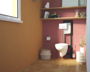 Bâti-support WC universel autoportant 3/6 litres 