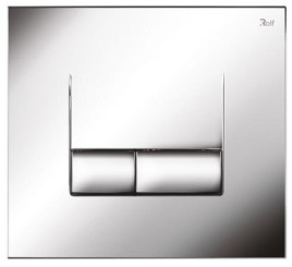 Plaque de commande 3/6 litres chromé 