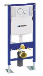 Bâti-support WC autoportant DUOFIX + plaque SIGMA20 - GEBERIT