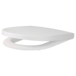 ABATTANT DOUBLE BLANC POUR CUVETTE SANS BRIDE