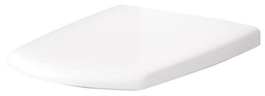 ABATTANT DOUBLE BLANC DUROPLAST AVEC FREIN DE CHUTE - ROLF