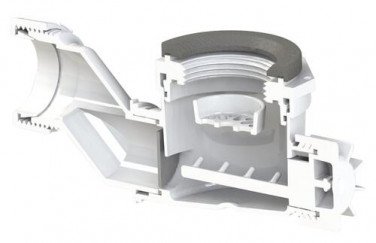 Siphon de lavabo extra-plat GENI'O - ROLF