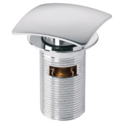 BONDE DE LAVABO CLIC-CLAC AVEC LANTERNE LAITON CARREE - WIRQUIN PRO