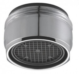Aérateur mâle 24/100 grille plastique 7,5 à 9l/min