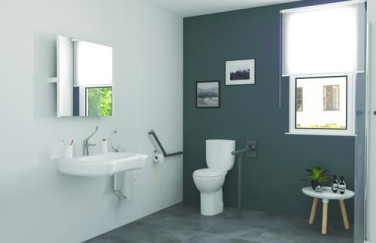 Mitigeur de lavabo Ev'O à levier médical PMR 