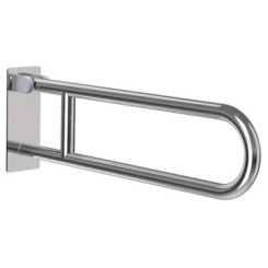 BARRE D'APPUI RABATTABLE INOX - NORMBAU