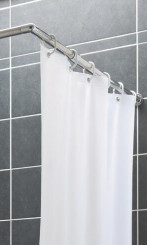 Lot de 12 mousquetons plastique blanc
