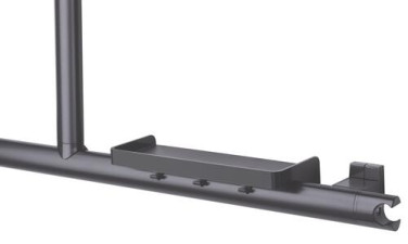 Barre de maintien douche en T ou en L gris anthracite - PELLET