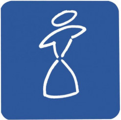 Figurine adhésive « dames » - PELLET