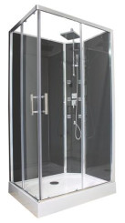 Cabine de douche accès d'angle 80x110mm ILDA