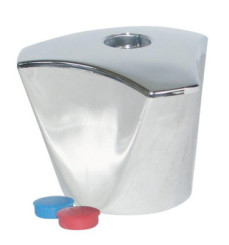 CROISILLON ABS TRICORNE CHROME - AVEC ENTRAINEUR AU CHOIX