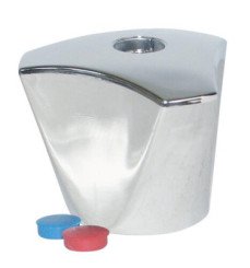 Croisillon ABS tricorne chromé- PORCHER 12 crans