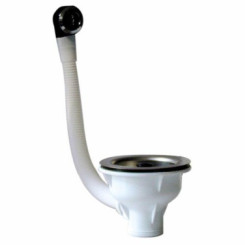 BONDE A PANIER AVEC TROP PLEIN POUR EVIER