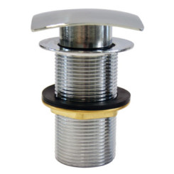 BONDE DE LAVABO DESING CARRE SANS TROP PLEIN