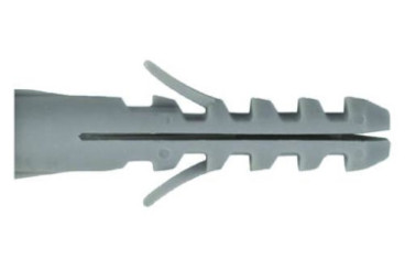Cheville plastique sans collerette pour matériaux pleins ø8 longueur 39mm