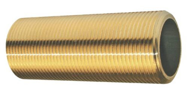 Tube laiton fileté 15/21 - 1 mètre