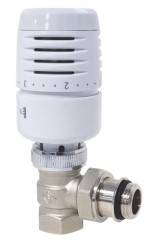 ROBINET THERMOSTATIQUE EQUERRE FEMELLE 20/27 A ELEMENT SENSIBLE LIQUIDE VT0,4 - SOMATHERM