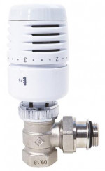 Robinet thermostatique équerre femelle 15/21 à élément sensible liquide VT0,4