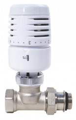 Robinet thermostatique droit femelle 20/27 à élément sensible liquide VT0,4