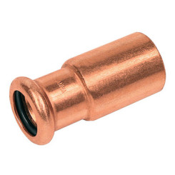 MANCHON PRESS REDUIT MALE FEMELLE CUIVRE A SERTIR