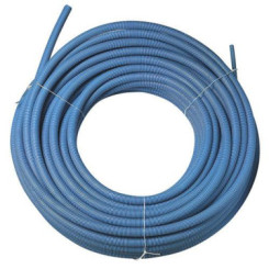 TUBE PER PEX-A GAINE BLEU 13/16 - QUALITE ALIMENTAIRE 100m - FIXOCONNECT
