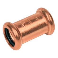 MANCHON PRESS EGAL DOUBLE FEMELLE CUIVRE A SERTIR