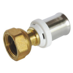 RACCORD ECROU TOURNANT A SERTIR POUR MULTICOUCHE