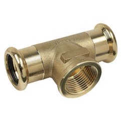 TE PRESS FEMELLE AU CENTRE BRONZE A SERTIR Ø54-15/21