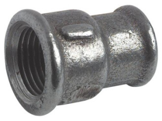 Manchon réduit FF33/42-26/34 fonte noire N° 240